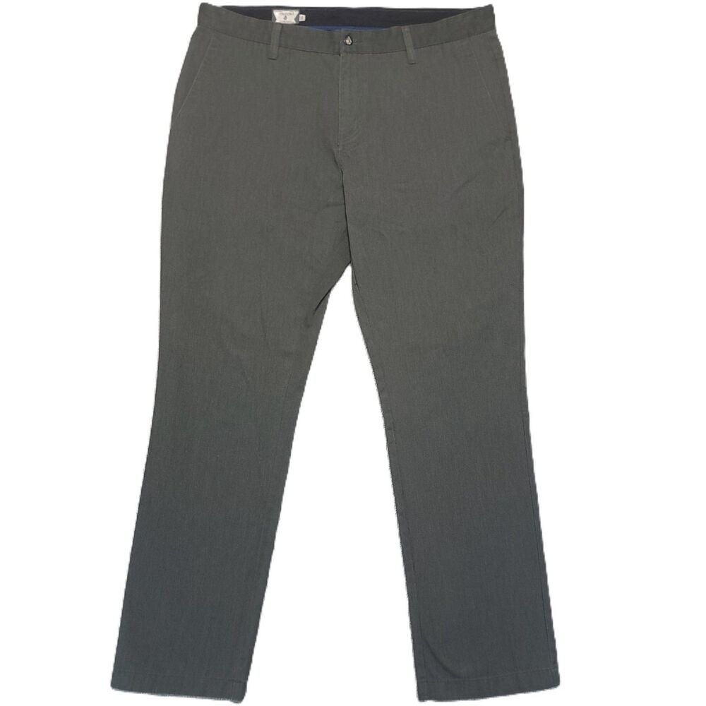 Volcom Corpo Class Pants Mens 38 Chino Gray Skater Surfer